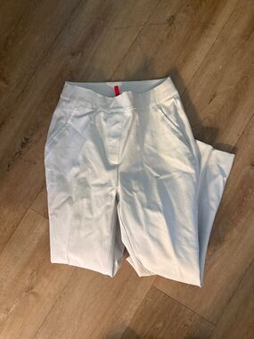 Spanx white trousers